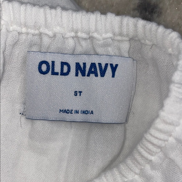 White Ruffled Tank - Picture 3 of 3